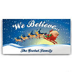 We Believe Christmas Wall Canvas